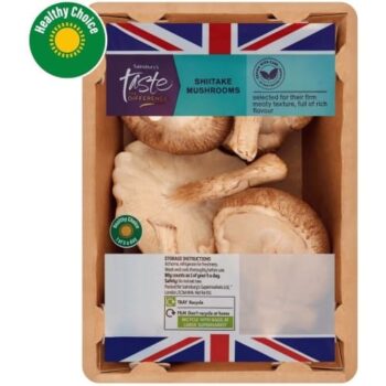Sainsbury's Shiitake Mushrooms Taste the Difference