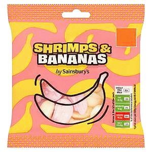 Sainsbury's Shrimps & Bananas (70g)