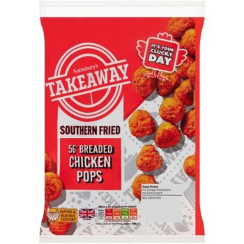 Sainsbury's Southern Fried Breaded Chicken Pops (500g)