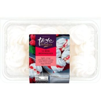 Sainsbury's Taste the Difference Mini Meringues (12)