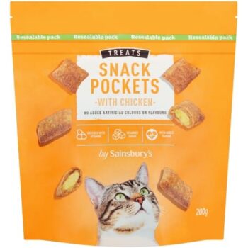 Sainsbury's Treats Snack Pockets with Chicken (200g)