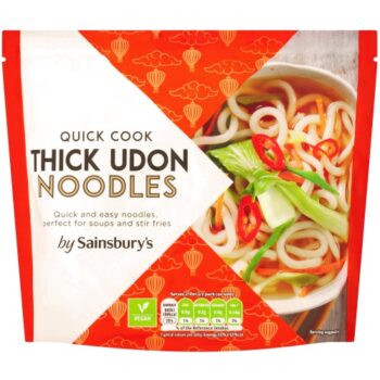 Sainsbury's Udon Noodles Quick To Cook (2 x 300g)