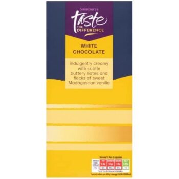 Sainsbury's White Block Taste the Difference (100g)