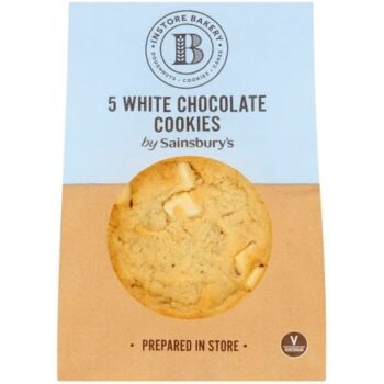 Sainsbury's White Chocolate Cookies (5)