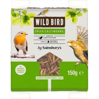 Sainsbury's Wild Bird Dried Calciworms (150g)