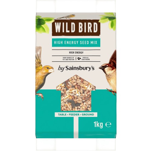 Sainsbury's Wild Bird High Energy Seed Mix (1kg)