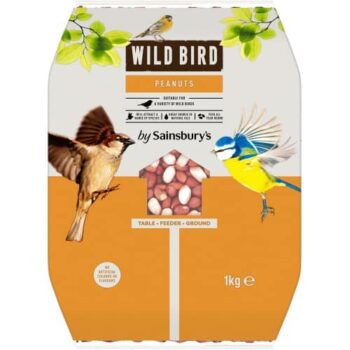 Sainsbury's Wild Bird Peanuts (1kg)