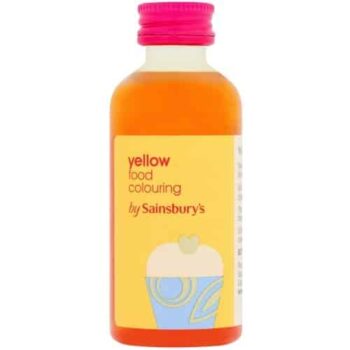 Sainsbury's Yellow Food Colouring (60ml)