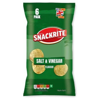 Salt & Vinegar Crisps (6)