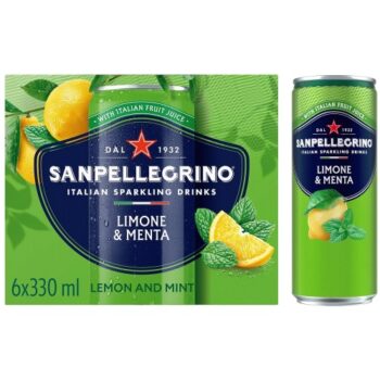San Pellegrino Lemon & Mint (6 x 330ml)