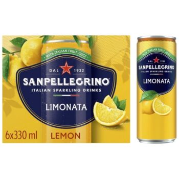San Pellegrino Sparkling Lemon Drink (6 x 330ml)