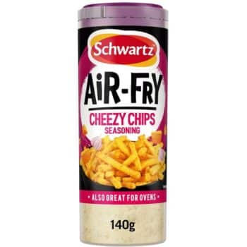 Schwartz Air Fryer Cheezy Chips Seasoning Drum (140g)