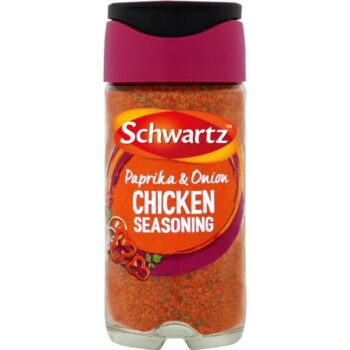 Schwartz Chicken Seasoning Paprika & Onion Perfect Shake Jar (50g)