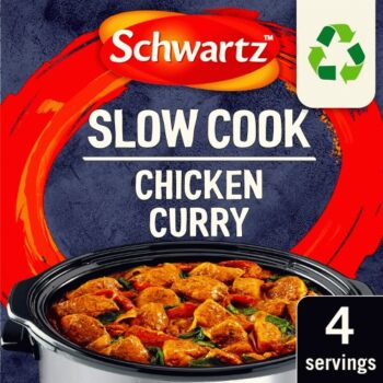 Schwartz Slow Cookers Chicken Curry Recipe Mix (33g)