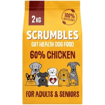Scrumbles Natural Gluten-Free Dry Dog Food Fresh Chicken Adult & Senior (2kg)