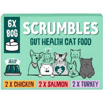 Scrumbles Wet Cat Jelly Classic Selection (6 x 80g)