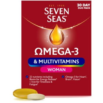 Seven Seas Omega-3 & Multivitamins Women 60 Tablets (60)