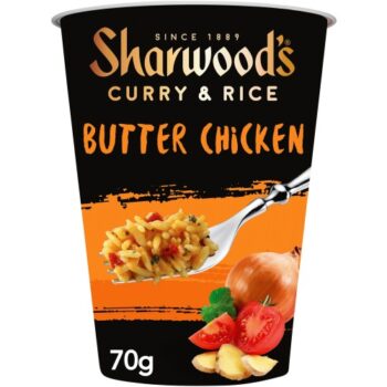 Sharwood's Butter Chicken Instant Curry & Rice Pot (70g)