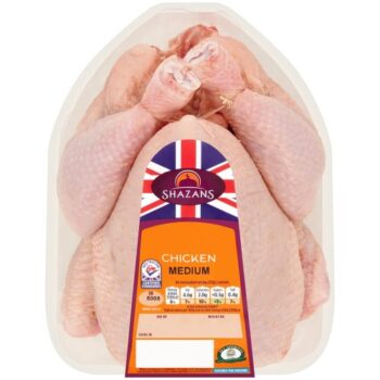 Shazans Medium Whole Chicken 1.4 (1.8kg)