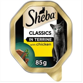 Sheba Classics Cat Tray With Chicken In Terrine (85g)