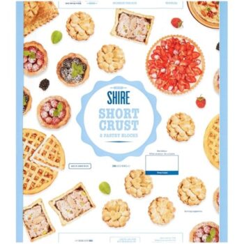Shire Short Crust Pastry Blocks (2 x 500g, 1kg)