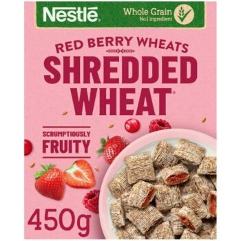 Shredded Wheat Red Berries & Vanilla Cereal (450g)