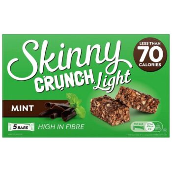 Skinny Crunch Mint & Dark Chocolate Bars (5Pack) (19g)