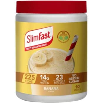 SlimFast Banana Meal Shake Powder 10 Meals (365g)