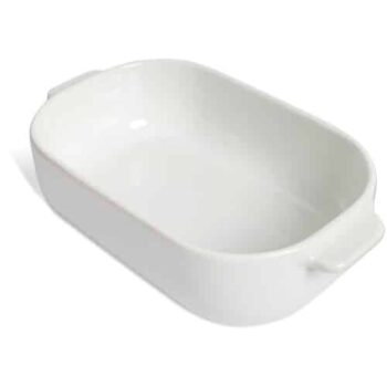 Small Porcelain Rectangular Roaster (21cm)