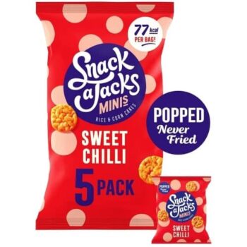 Snack a Jacks Sweet Chilli Rice Cakes Multipack