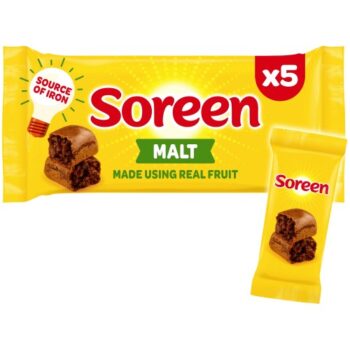 Soreen 5 Individual Malt Lunchbox Loaves (5 x 150g)
