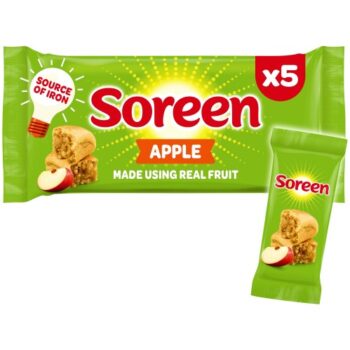 Soreen Apple Lunchbox Loaves 5 Snack Bars (5 x 30g)