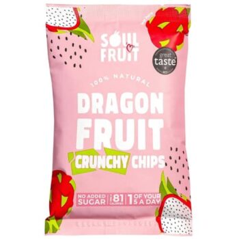 Soul Fruit Freeze Dried Dragon Fruit Crisps (20g)