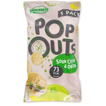 Sour Cream & Onion Flavour Popouts Crisps (5)