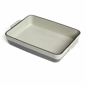 Speckle Large Ceramic Roasting Tin Grey (36cm)