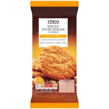 Spiced Stem Ginger Cookies (200g)