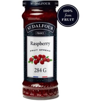 St. Dalfour Raspberry High Fruit Content Spread - Jar (284g)