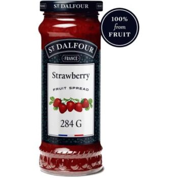 St. Dalfour Strawberry High Fruit Content Spread - Jar (284g)