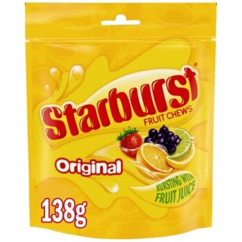 Starburst Original Fruit Chews Candies (138g)