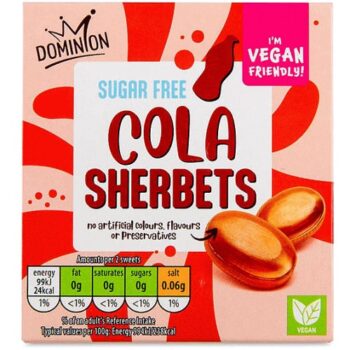 Sugar Free Cola Sherbet Sweets