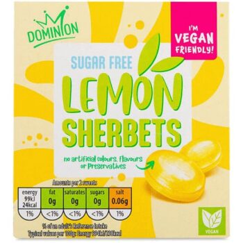 Sugar Free Lemon Sherbets Sweets