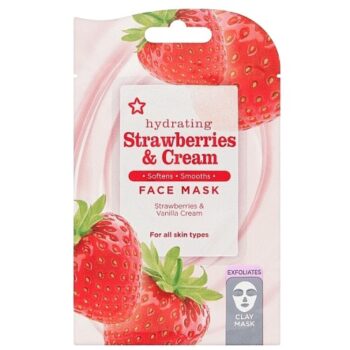 Superdrug Hydrating Strawberries and Cream Face Mask