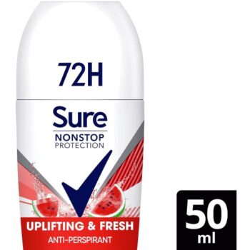 Sure Women Nonstop Uplifting & Fresh 72hr Antiperspirant Roll On (50ml)