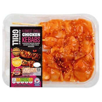 Sweet Chilli Chicken Kebabs (4)