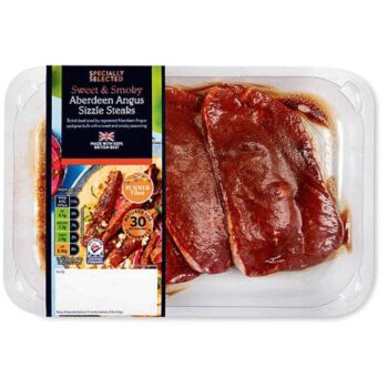 Sweet & Smoky Aberdeen Angus Beef Sizzle Steaks