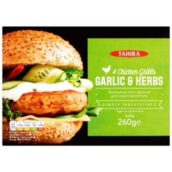 Tahira 4 Chicken Grills Garlic & Herb Flavour