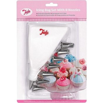 Tala Icing Bag Set with 8 Nozzles