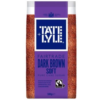 Tate & Lyle Fairtrade Dark Brown Soft Sugar (500g)