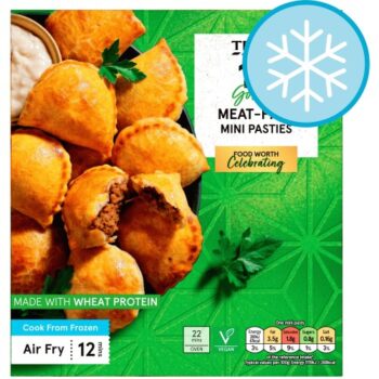 Tesco 10 Meat Free Mini Pasties (280g)