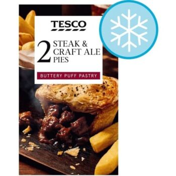 Tesco 2 Steak & Craft Ale Pies